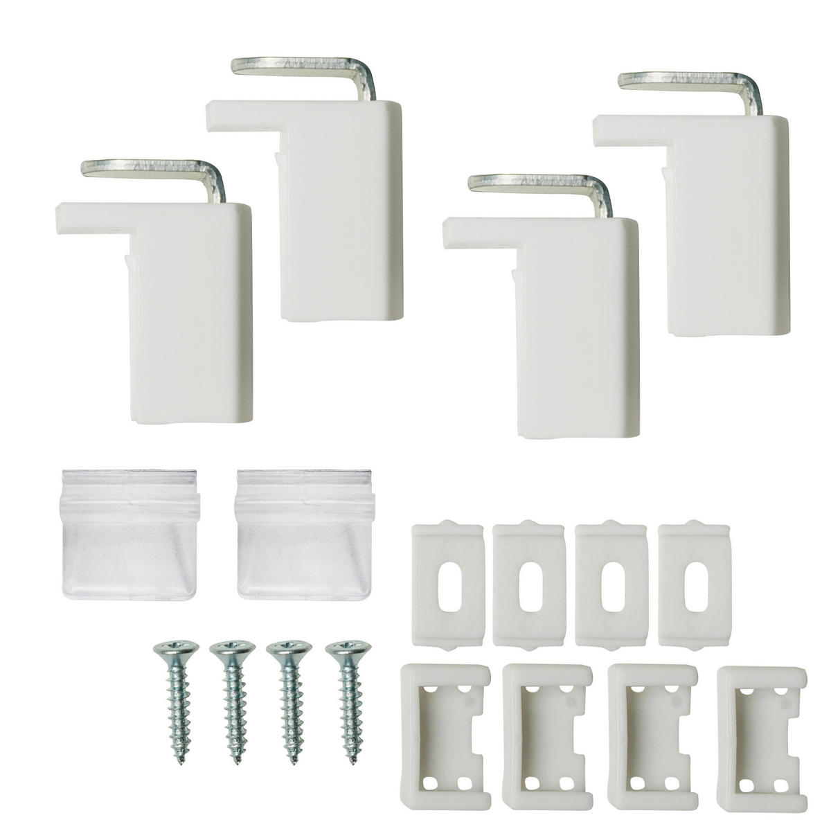 PLISSEE    70/210 cm   - Weiß, Basics, Textil (70/210cm) - Homeware