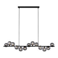 LED-PENDELLEUCHTE 118/23/150 cm  - Schwarz, Design, Glas/Kunststoff (118/23/150cm) - Schöner Wohnen