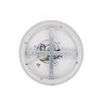 LED-DECKENLEUCHTE 30/6,5 cm   - Weiß, Basics, Kunststoff/Metall (30/6,5cm) - Novel