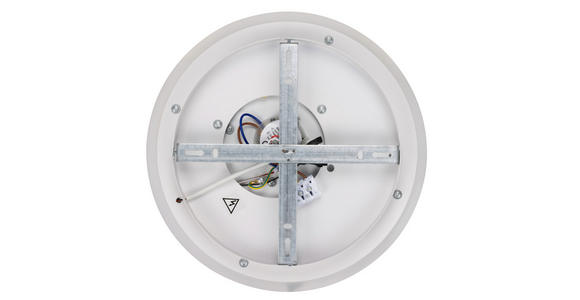 LED-DECKENLEUCHTE 30/6,5 cm   - Weiß, Basics, Kunststoff/Metall (30/6,5cm) - Novel