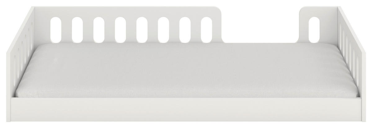 KINDER-/JUNIORBETT 80/180 cm  in  - Birkefarben/Weiß, MODERN, Holz/Holzwerkstoff (80/180cm) - MID.YOU