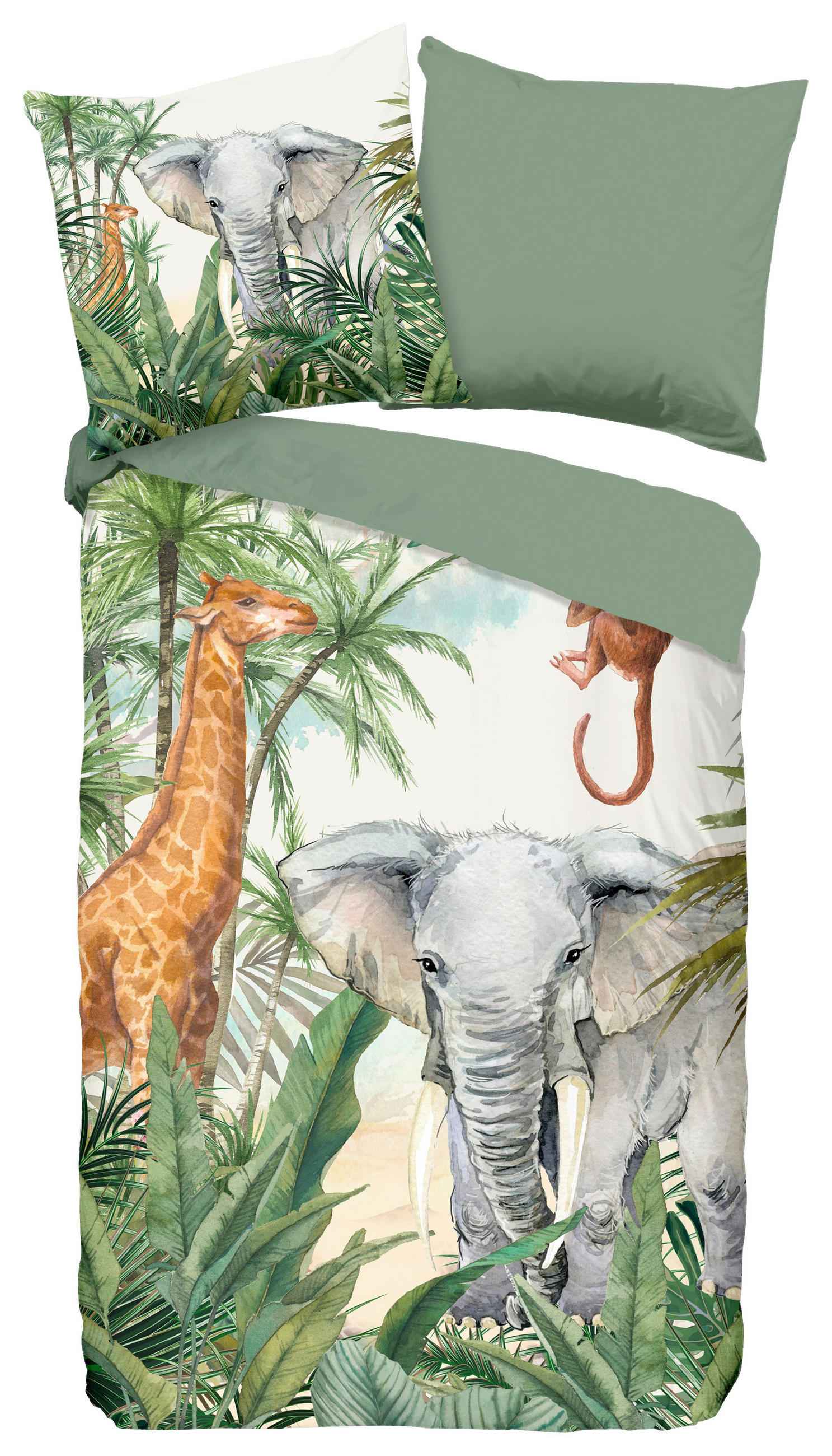 JUGENDBETTWÄSCHE 135/200 cm  - Multicolor, Natur, Textil (135/200cm)