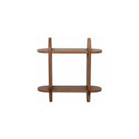 VÄGGHYLLA 47,5/47,5/18,5 cm  - brun, Design, trä (47,5/47,5/18,5cm) - Best Price