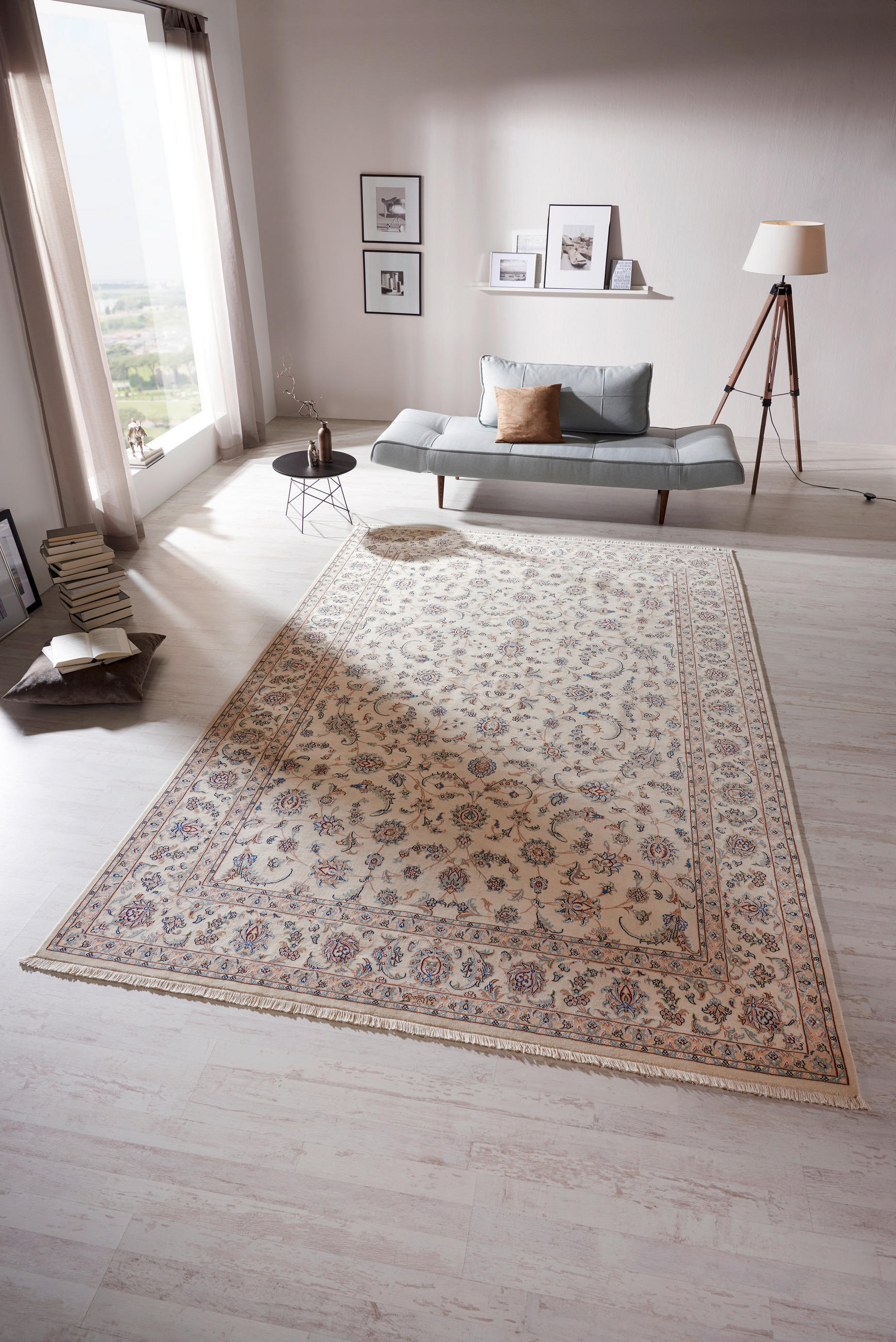 ORIJENTALNI TEPIH 150/200 cm krem - krem, Konvencionalno, tekstil (150/200cm) - Cazaris