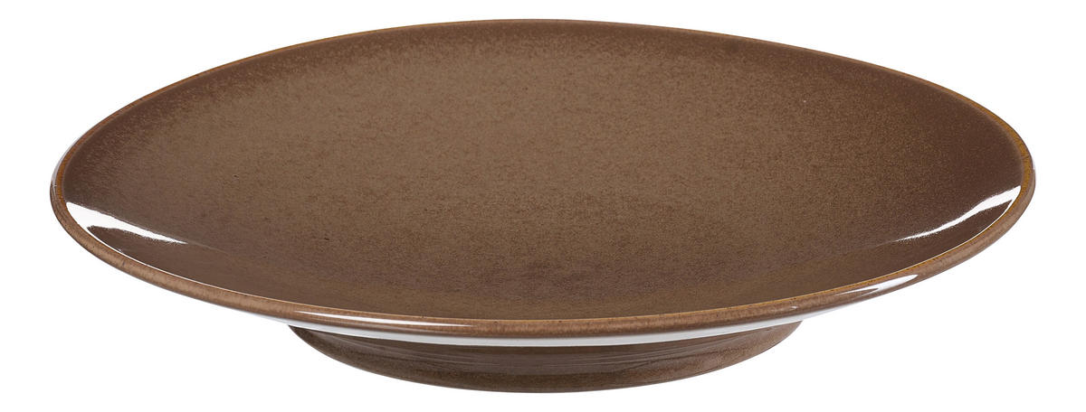 PLATTE - Dunkelbraun, KONVENTIONELL, Keramik (31/5cm) - Ritzenhoff Breker