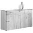 SIDEBOARD Kerneiche massiv geölt Eichefarben - Eichefarben/Bronzefarben, Design, Holz/Metall (160,1/82,5/43cm) - Hom`in