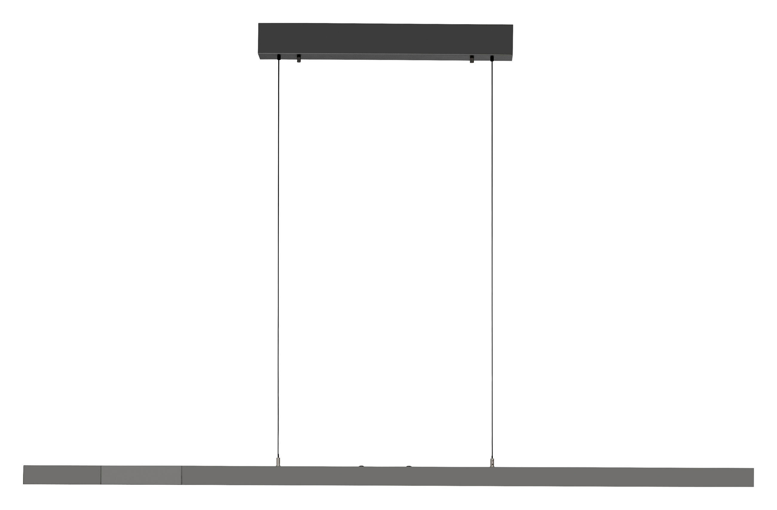 LED-HÄNGELEUCHTE 179/55/150 cm  - Anthrazit, Design, Kunststoff/Metall (179/55/150cm) - Paul Neuhaus