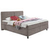 BOXSPRINGBETT 160/200 cm  in Braun  - Schwarz/Braun, Konventionell, Kunststoff/Textil (160/200cm) - Hom`in