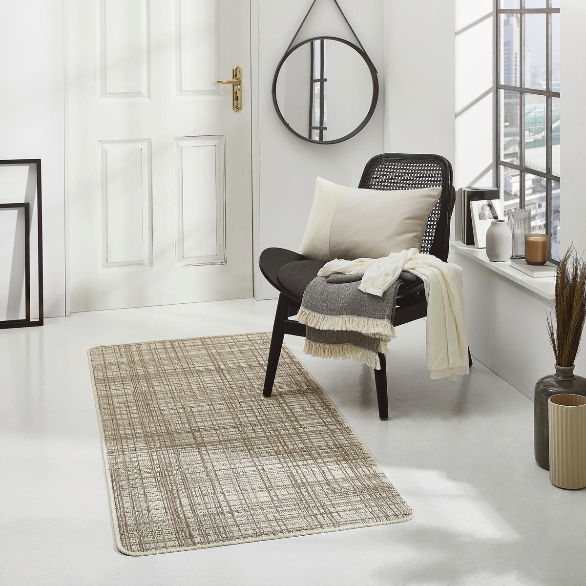 LÄUFER 67/200 cm Country  - Beige, KONVENTIONELL, Textil (67/200cm) - Boxxx