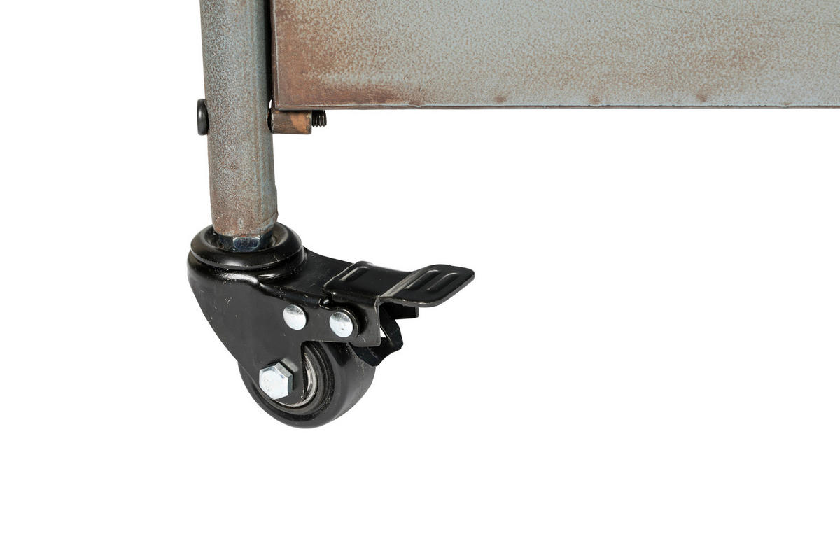 KLEIDERWAGEN in Graphitfarben 61/171/36 cm   - Graphitfarben, Trend, Metall (61/171/36cm) - Livetastic