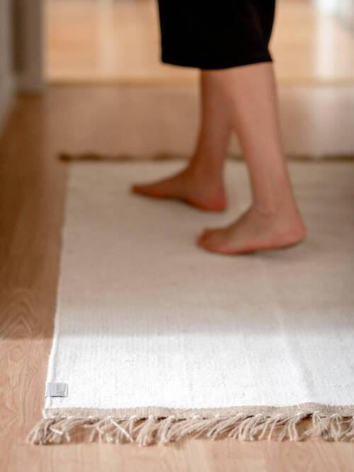 LÄUFER 70/240 cm  - Weiß, Design, Textil (70/240cm) - Svanefors