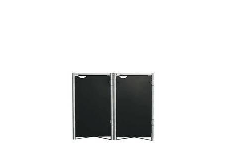 MÜLLTONNENBOX - Schwarz, Basics, Metall (139,4/115,2/80,7cm)