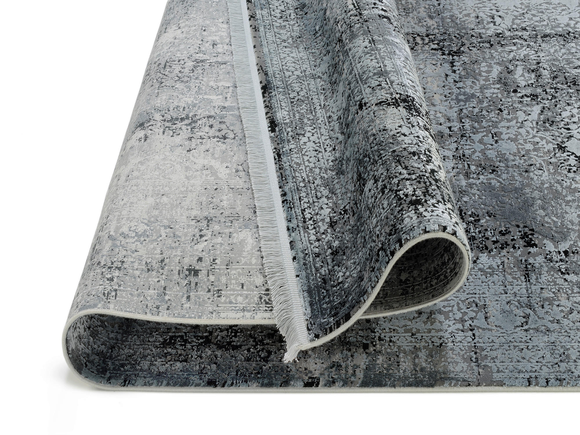 VINTAGE-TEPPICH 67/130 cm  - Grau, Design, Textil (67/130cm) - Dieter Knoll