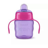 DJEČJA ČAŠA   200 ml    - ružičasta, Basics, plastika (11,10/15,80/6,80cm) - Avent