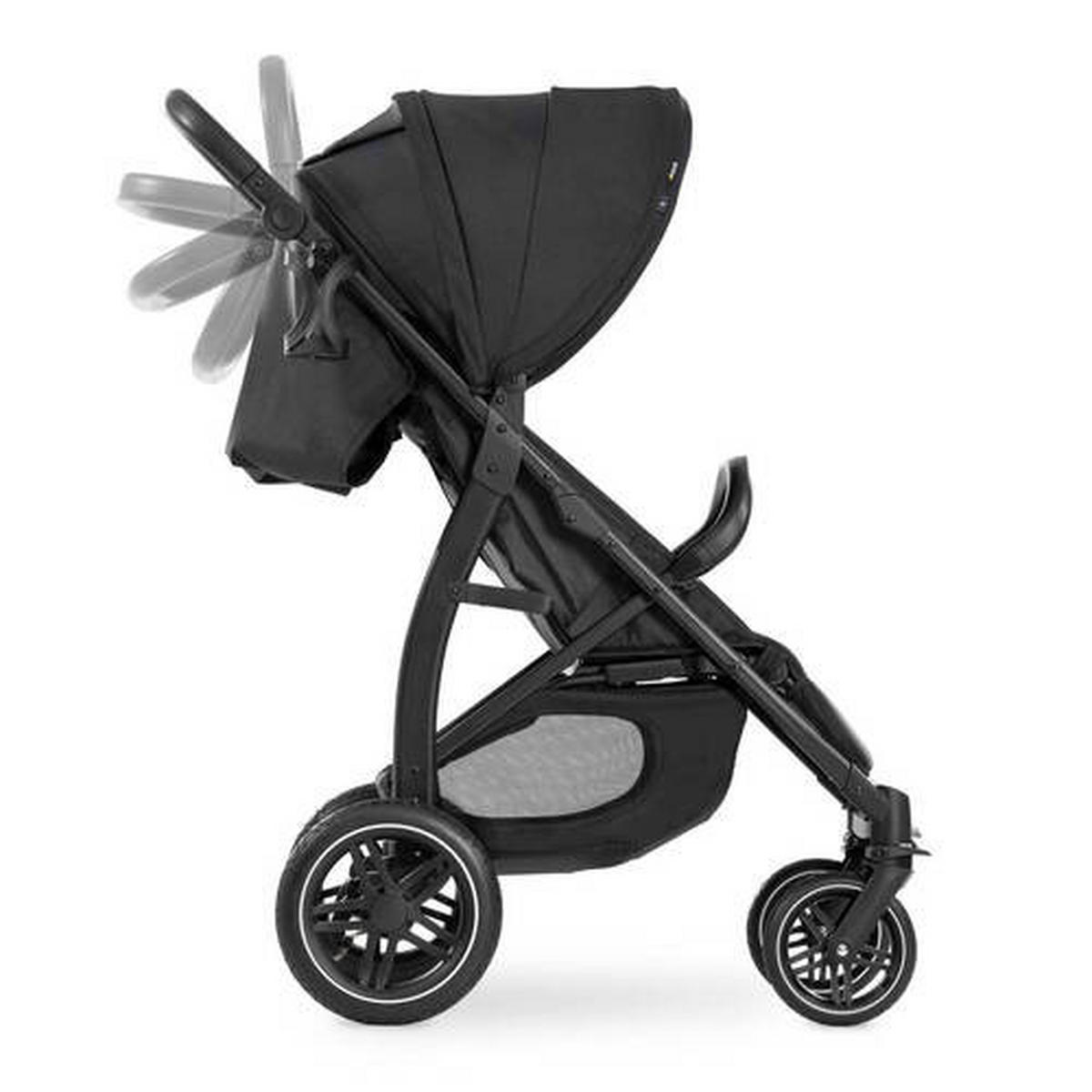 BUGGY RAPID 4D AIR  - Schwarz, Basics, Textil/Metall (92/57/110cm) - Hauck