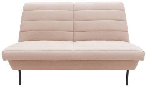 2-SITZER-SOFA in Creme - Creme/Schwarz, Design, Textil/Metall (145/92/103cm) - LOOKS by W.Joop