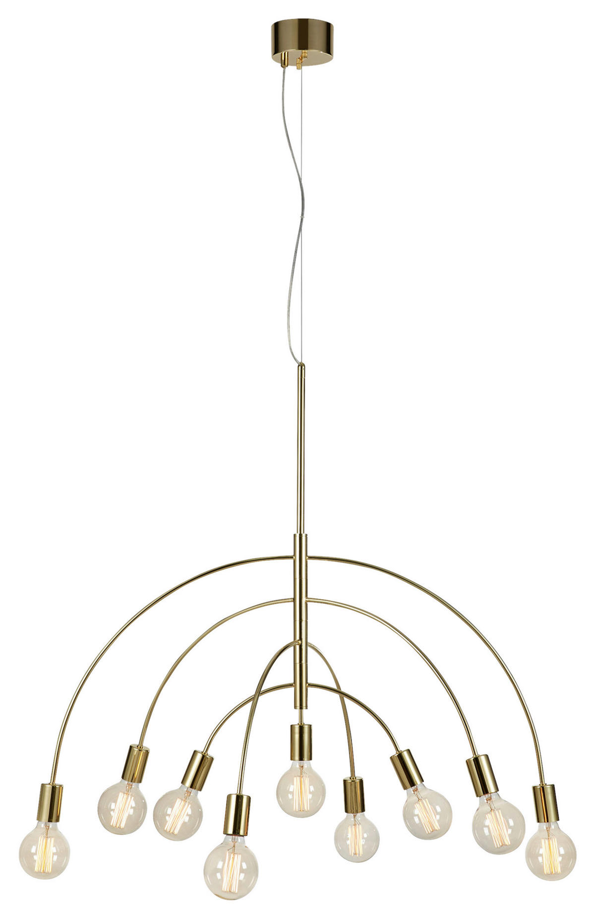 HÄNGELEUCHTE 94,5/89 cm  - Messingfarben, Basics, Metall (94,5/89cm) - Markslöjd