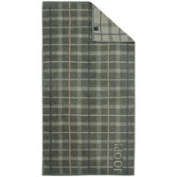 DUSCHTUCH Contour checked 80/150 cm  - Dunkelgrau/Hellgrau, Design, Textil (80/150cm) - Joop!