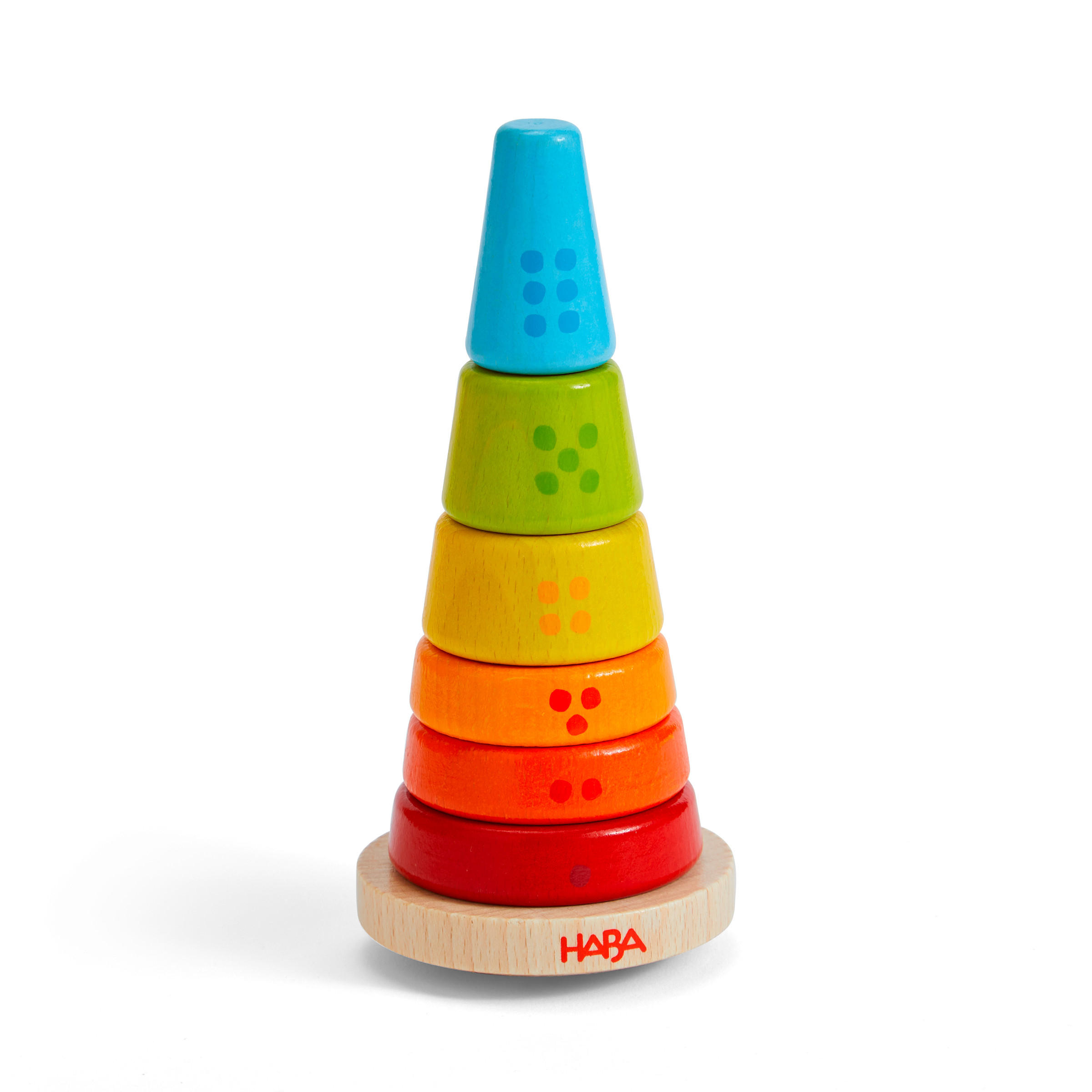 STECKBAUSTEINE - Multicolor, Basics, Holz (15,5/7cm) - Haba