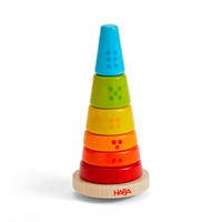 STECKBAUSTEINE - Multicolor, Basics, Holz (15,5/7cm) - Haba