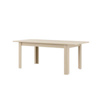 ÉTKEZŐASZTAL - Bianco tölgy, Basics, faalapú anyag (160/76.5/90cm) - Carryhome