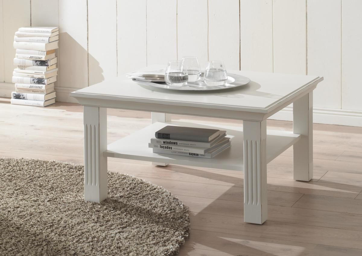 COUCHTISCH in Holz 120/70/50 cm  - Weiß, LIFESTYLE, Holz (120/70/50cm)
