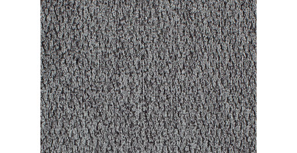 ECKSOFA in Chenille Grau  - Schwarz/Grau, Design, Textil/Metall (310/180cm) - Dieter Knoll