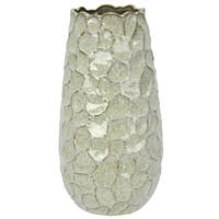 VASE  - Creme, Basics, Keramik (12/25cm)