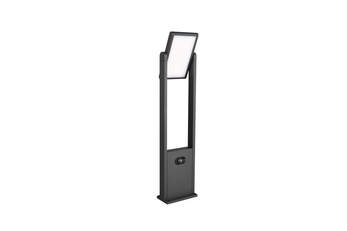 VÄGLAMPA - antracit, Design, metall (61/15,5/20cm) - Trio Leuchten