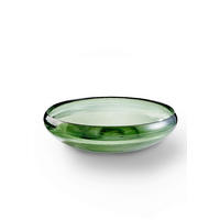 DEKORSKÅL  35/9 cm   - smaragdgrön, Basics, glas (35/9cm) - FYNCH-HATTON