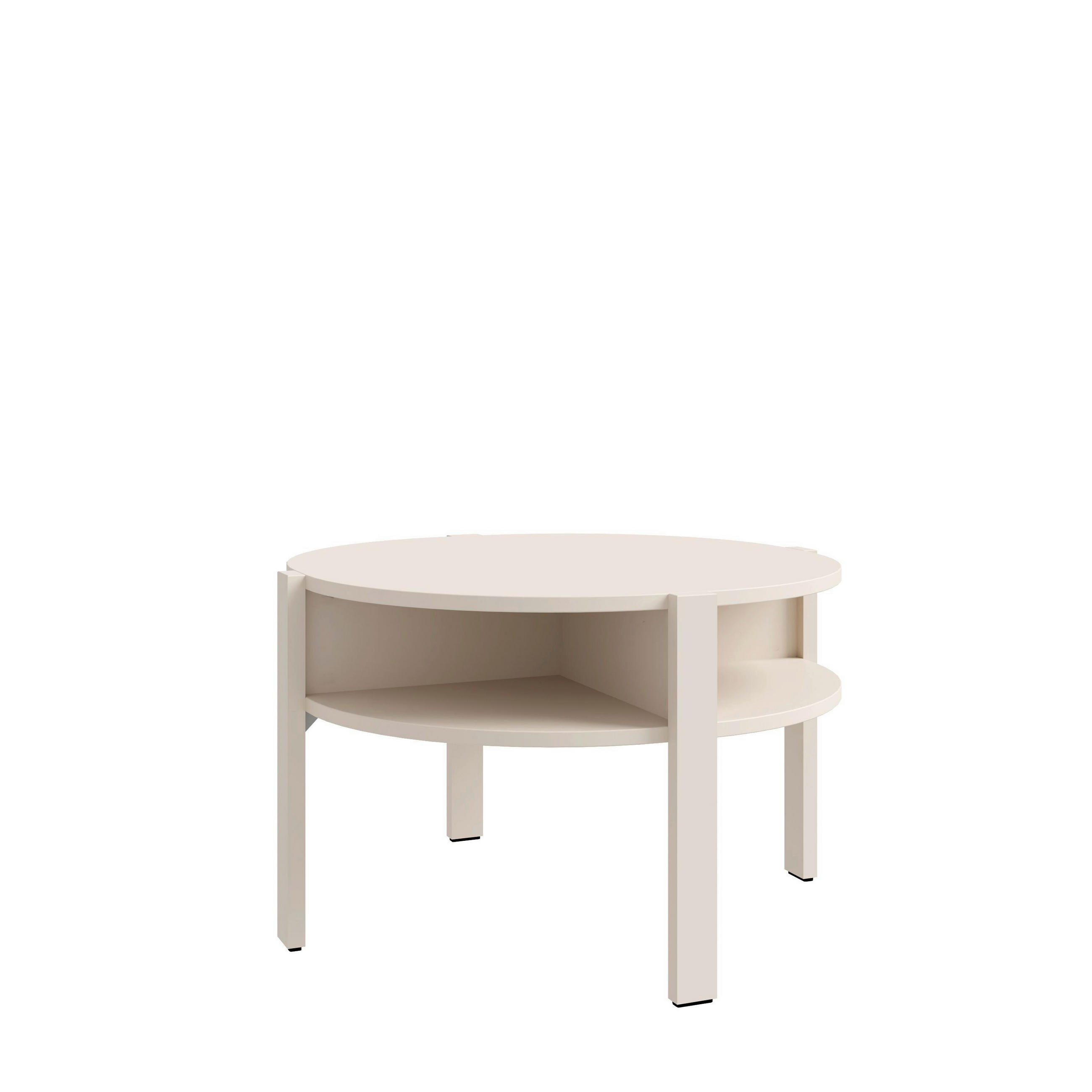 Carryhome Couchtisch Sand 74.4x45.5x74.4 cm