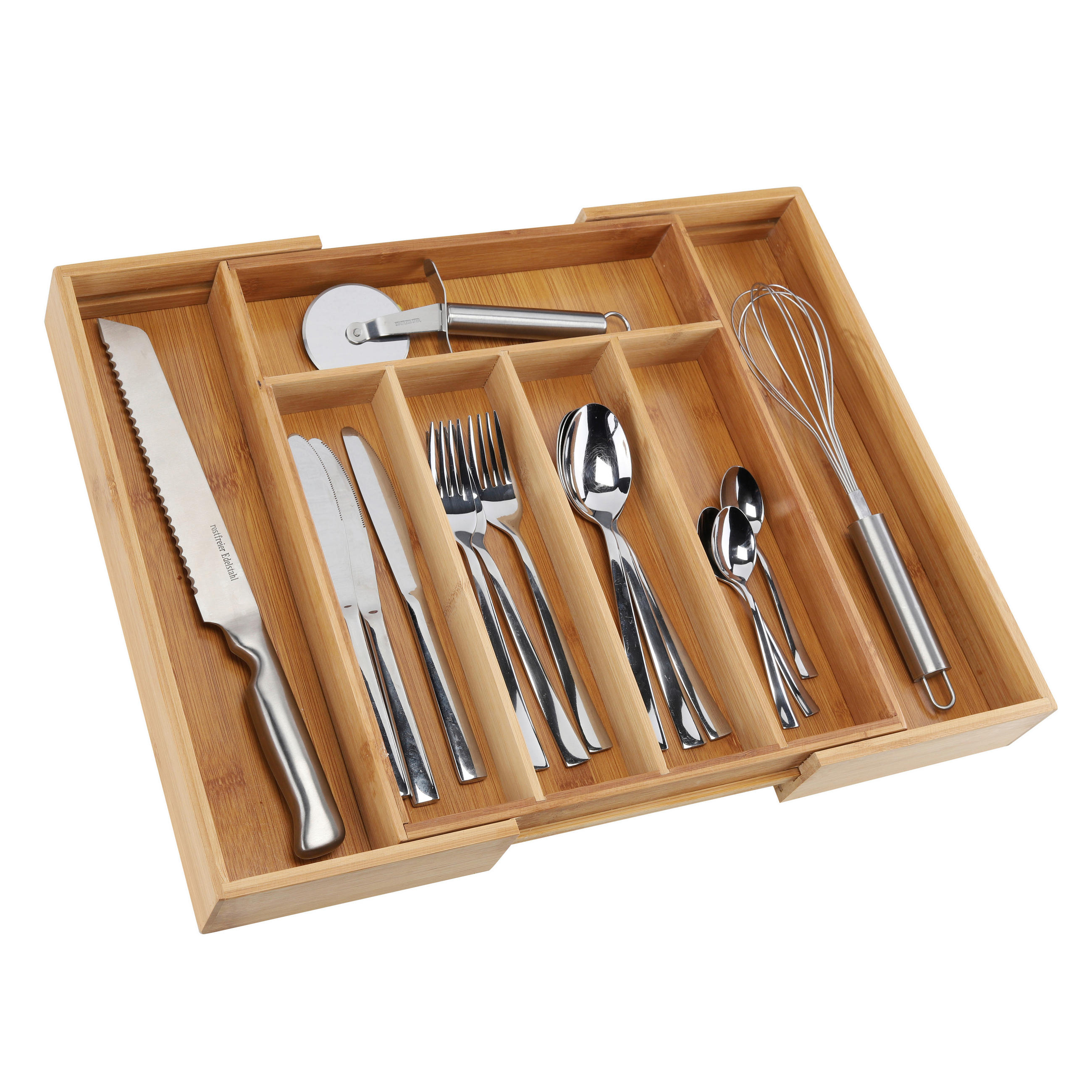 BESTECKEINSATZ - Naturfarben, LIFESTYLE, Holz (31-48/5,3/37cm)