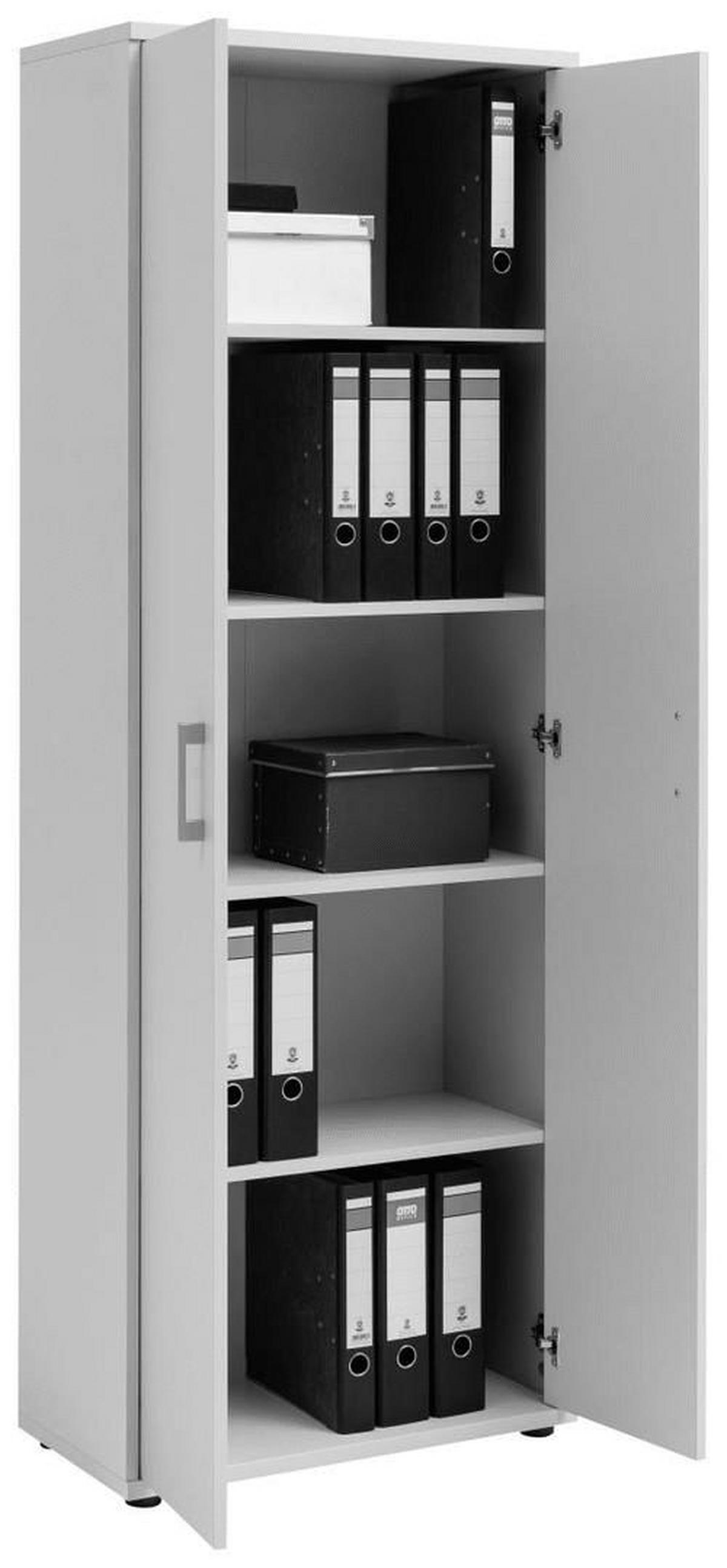 AKTENSCHRANK 65,1/182,4/34,5 cm  - Weiß, Basics, Holzwerkstoff (65,1/182,4/34,5cm) - MID.YOU