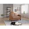 2-SITZER-SOFA in Mikrofaser Cognac  - Wengefarben/Cognac, Konventionell, Holz/Textil (149/89/89cm) - Sit & More