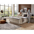 BOXSPRINGBETT 160/200 cm  in Naturfarben  - Schwarz/Naturfarben, KONVENTIONELL, Kunststoff/Textil (160/200cm) - Carryhome