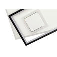 LED-DECKENLEUCHTE Richmond 70/30/6 cm  - Schwarz/Weiß, LIFESTYLE, Kunststoff/Metall (70/30/6cm) - Novel
