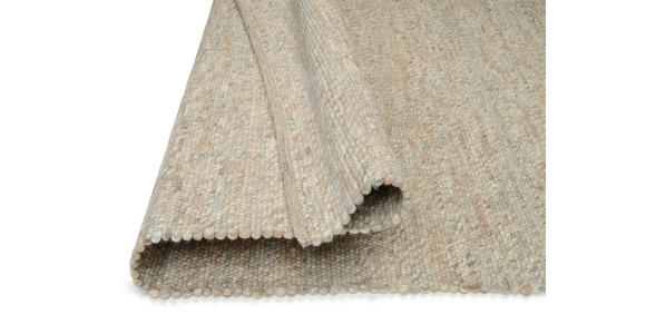 HANDWEBTEPPICH 80/250 cm Helsinki Naturfarben  - Naturfarben, Basics, Textil (80/250cm) - Linea Natura