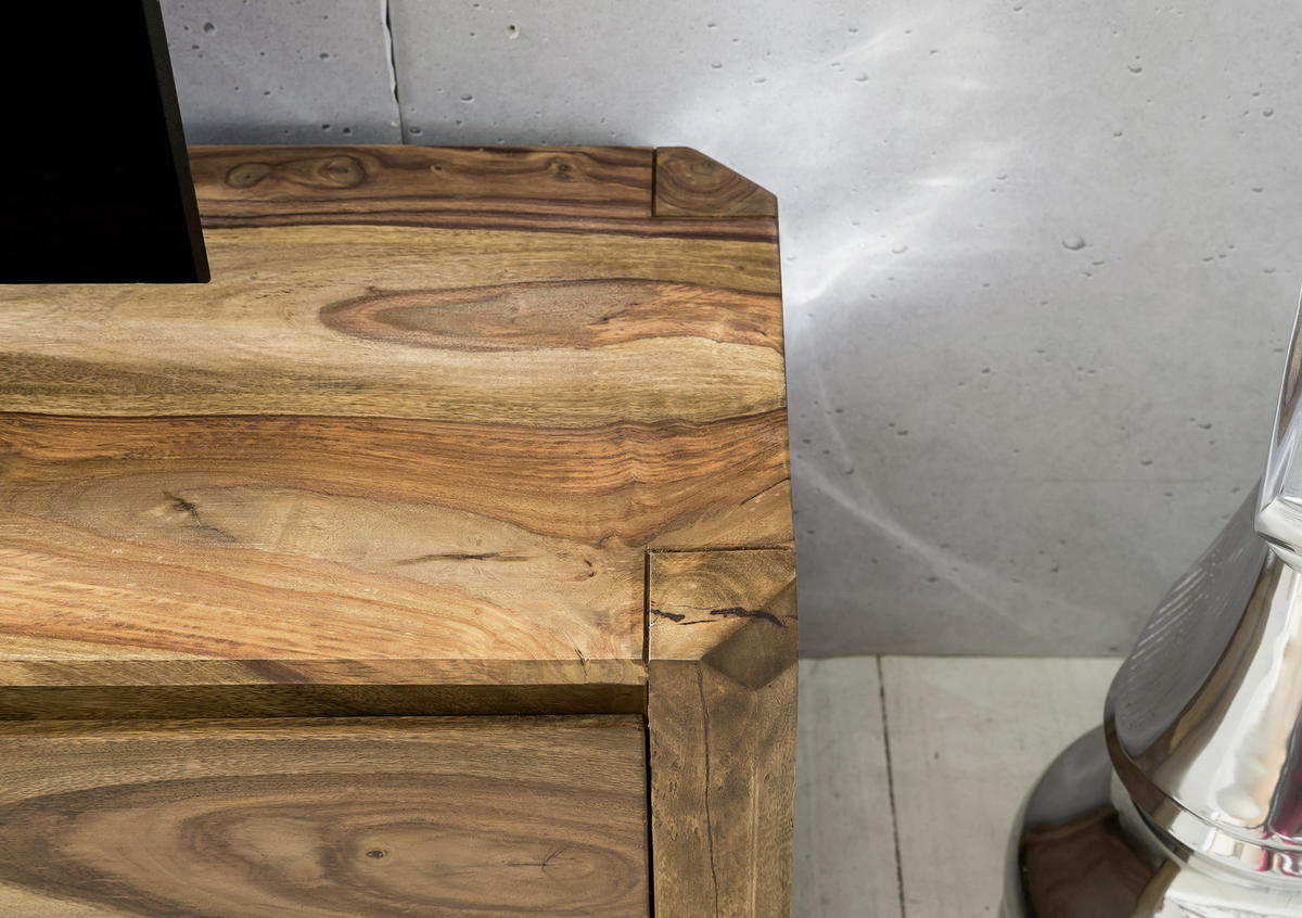 Lowboard Boha  in 140/40/35 cm  - Sheeshamfarben, KONVENTIONELL, Holz (140/40/35cm) - MID.YOU