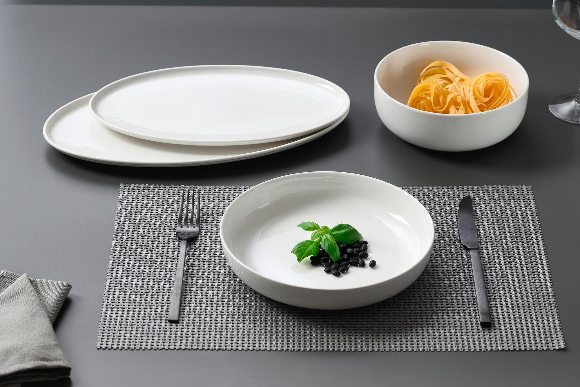SCHALE Skagen   - Weiß, KONVENTIONELL, Keramik (18/18/7cm) - Ritzenhoff Breker