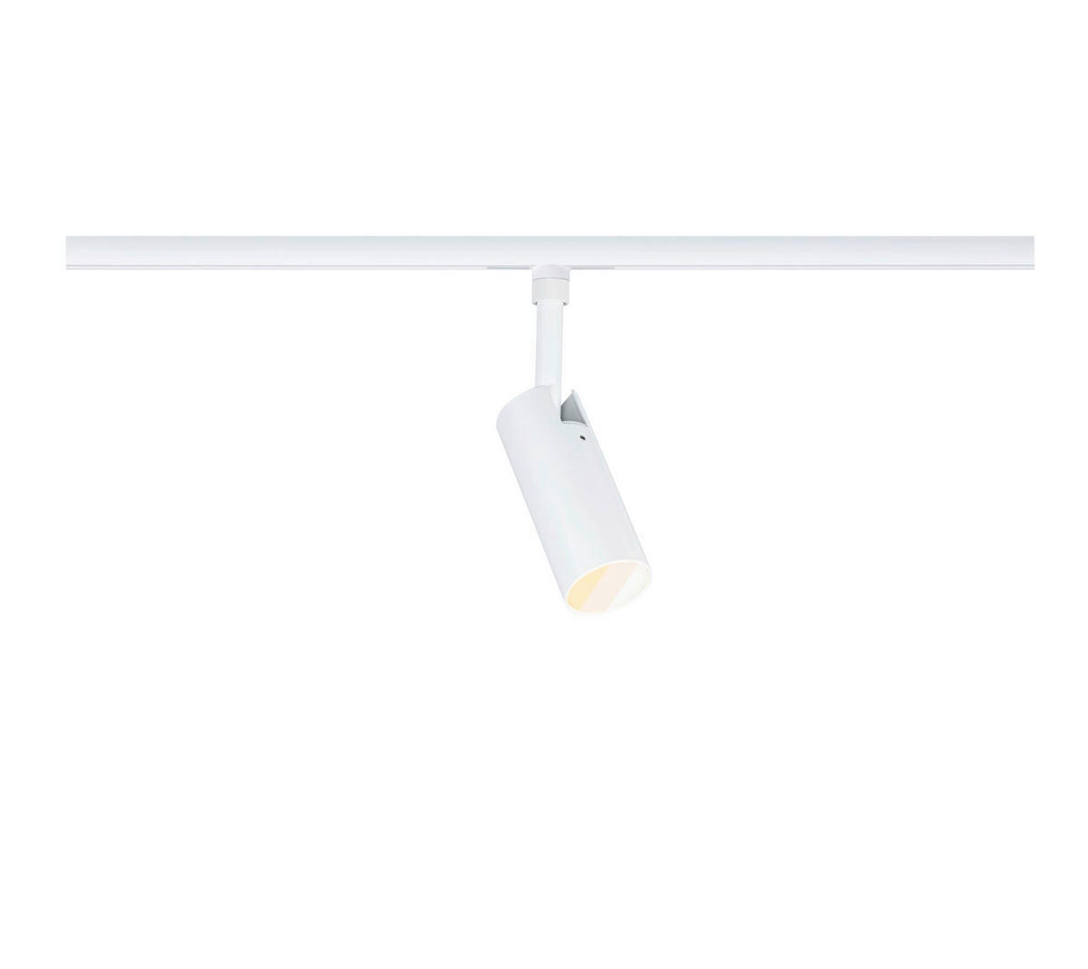 SCHIENENSYSTEM-STRAHLER URail 4,3/19 cm  - Weiß, Basics, Metall (4,3/19cm) - Paulmann