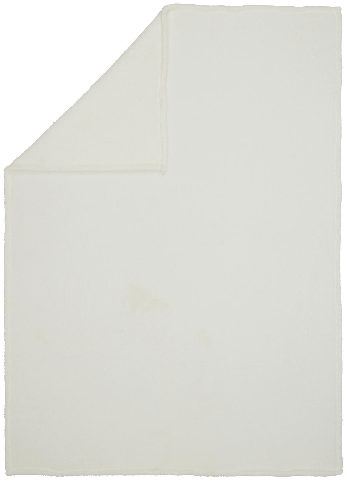 DECKE 150/200 cm  - Weiß, Basics, Textil (150/200cm) - Novel