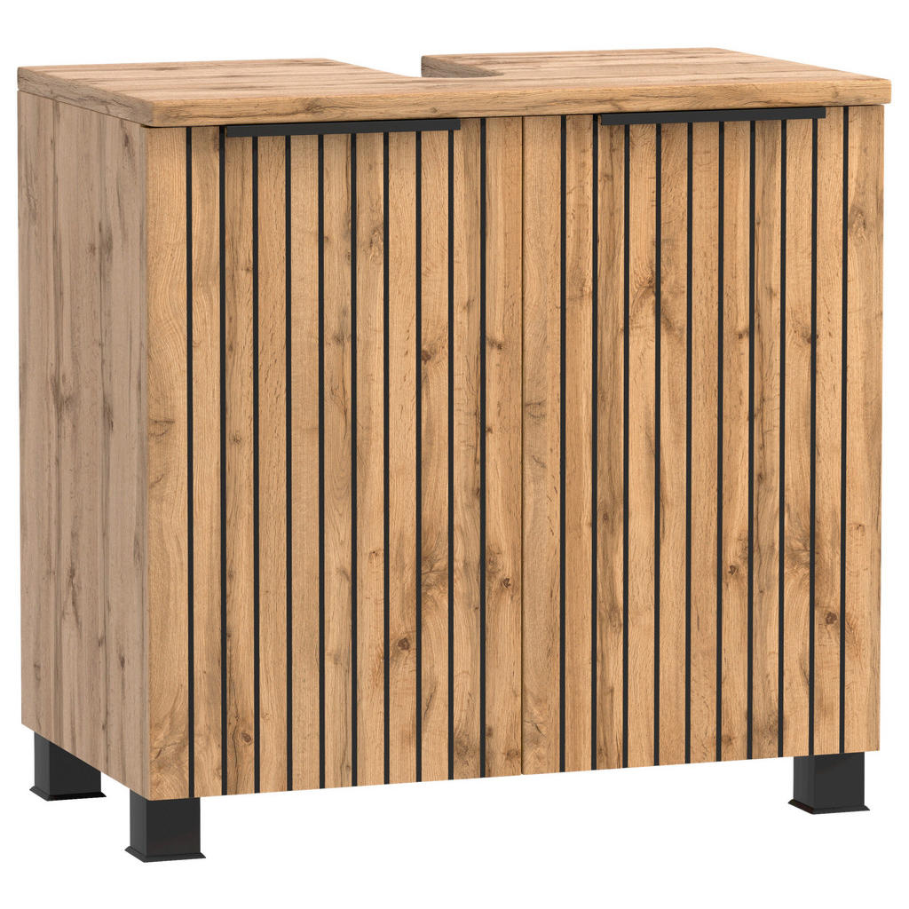 Waschbeckenunterschrank Chester B: 60 Cm