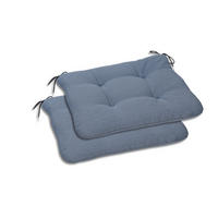 GARTENSITZKISSENSET in Blau Uni  - Blau, Basics, Textil (38/5/38cm)