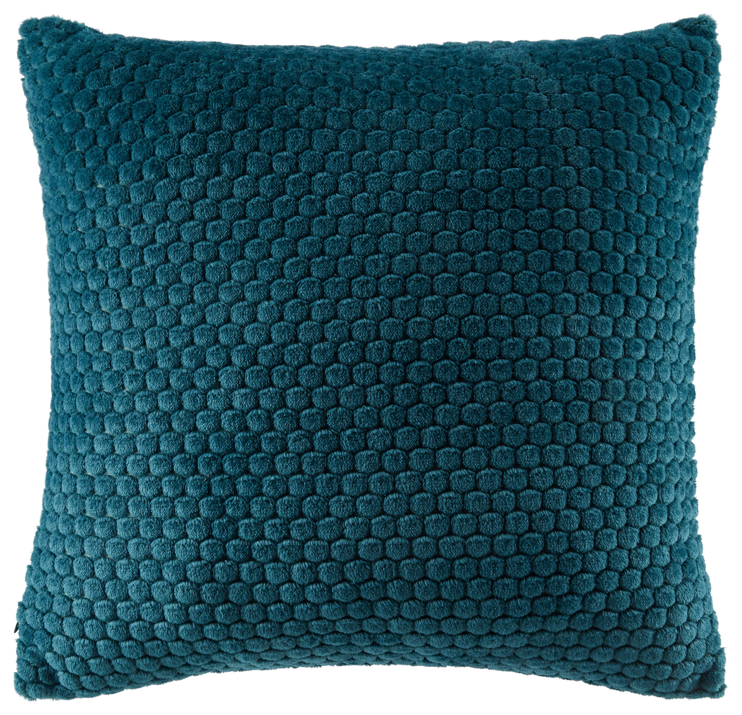 Zierkissen Belinda 45x45 Cm Polyester Petrol M. Zipp