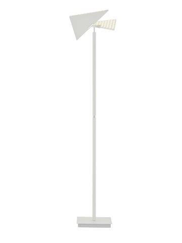 LED-STEHLEUCHTE - Weiss, Basics, Metall (185cm)