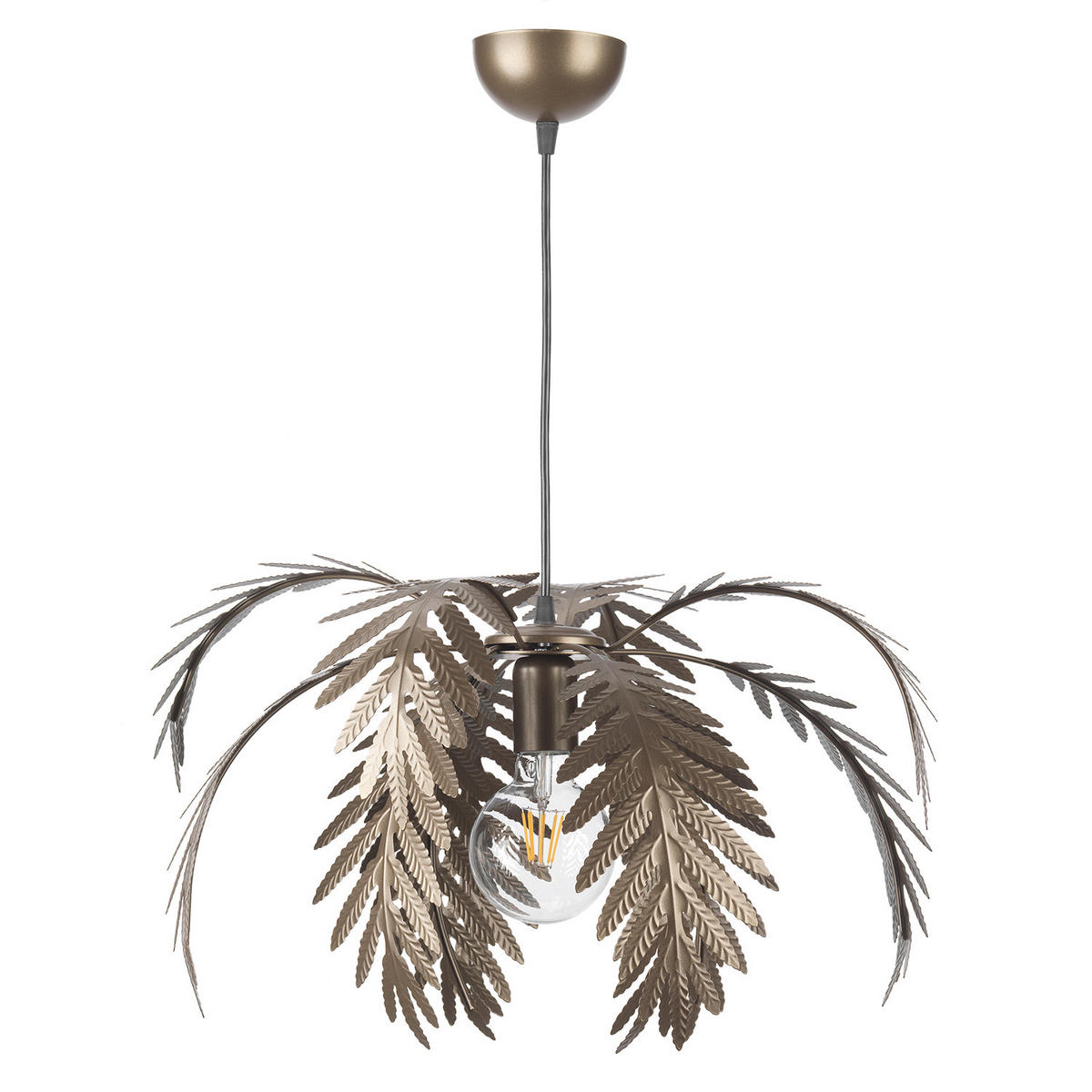 VISIACE SVIETIDLO, 50/50/110 cm  - tmavohnedá, Konventionell, kov (50/50/110cm)