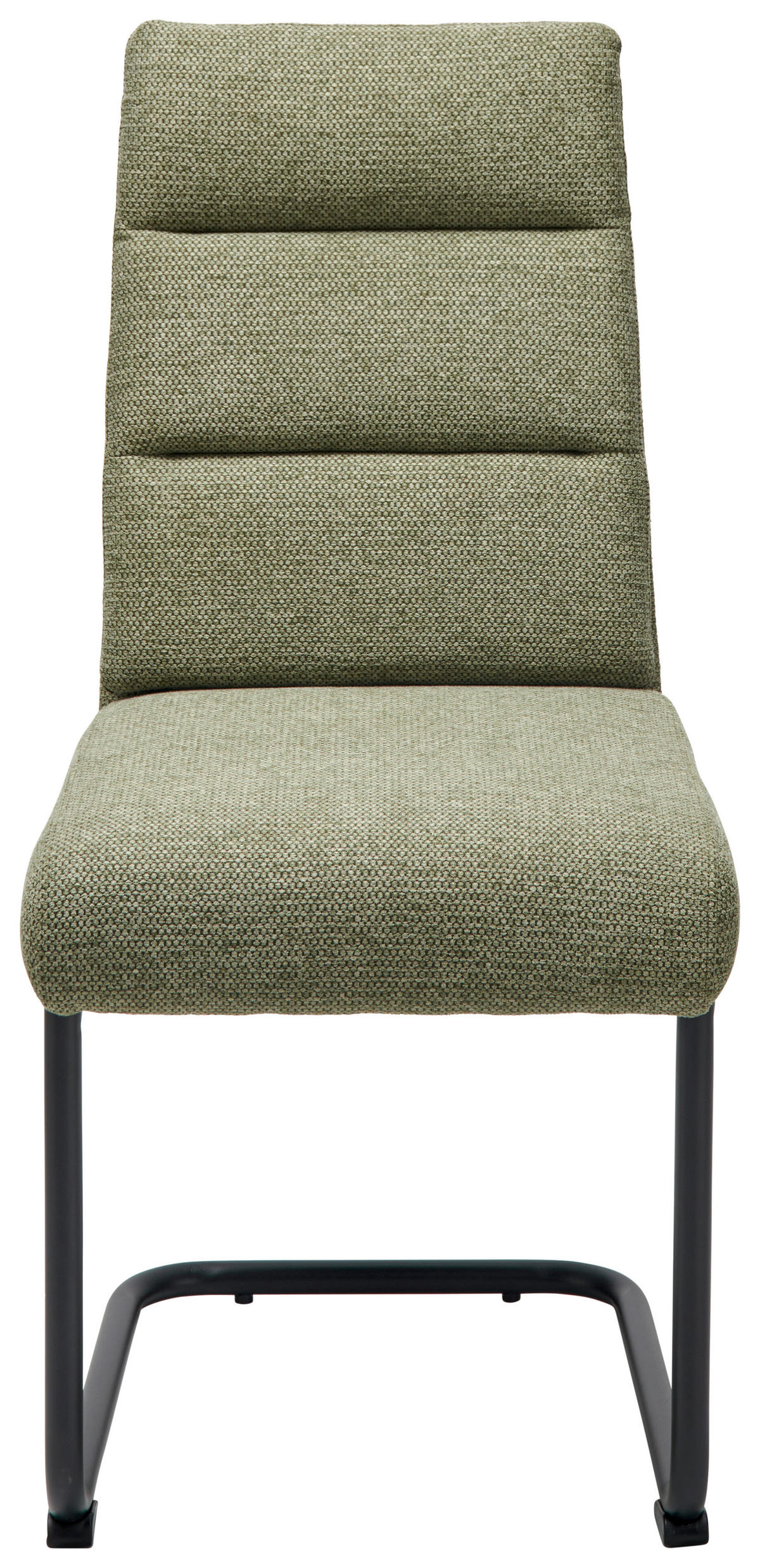 SCHWINGSTUHL  in Eisen Webstoff  - Schwarz/Grün, LIFESTYLE, Holz/Textil (45/94/62cm) - MID.YOU