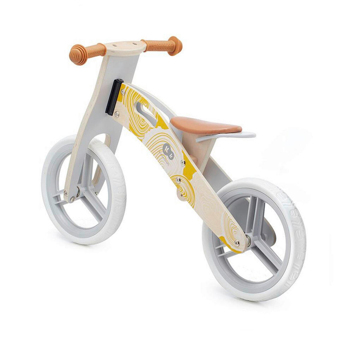 BICIKL GURALICA  RUNNER  - narančasta/siva, Basics, drvo/metal (38/54/83cm) - Kinderkraft