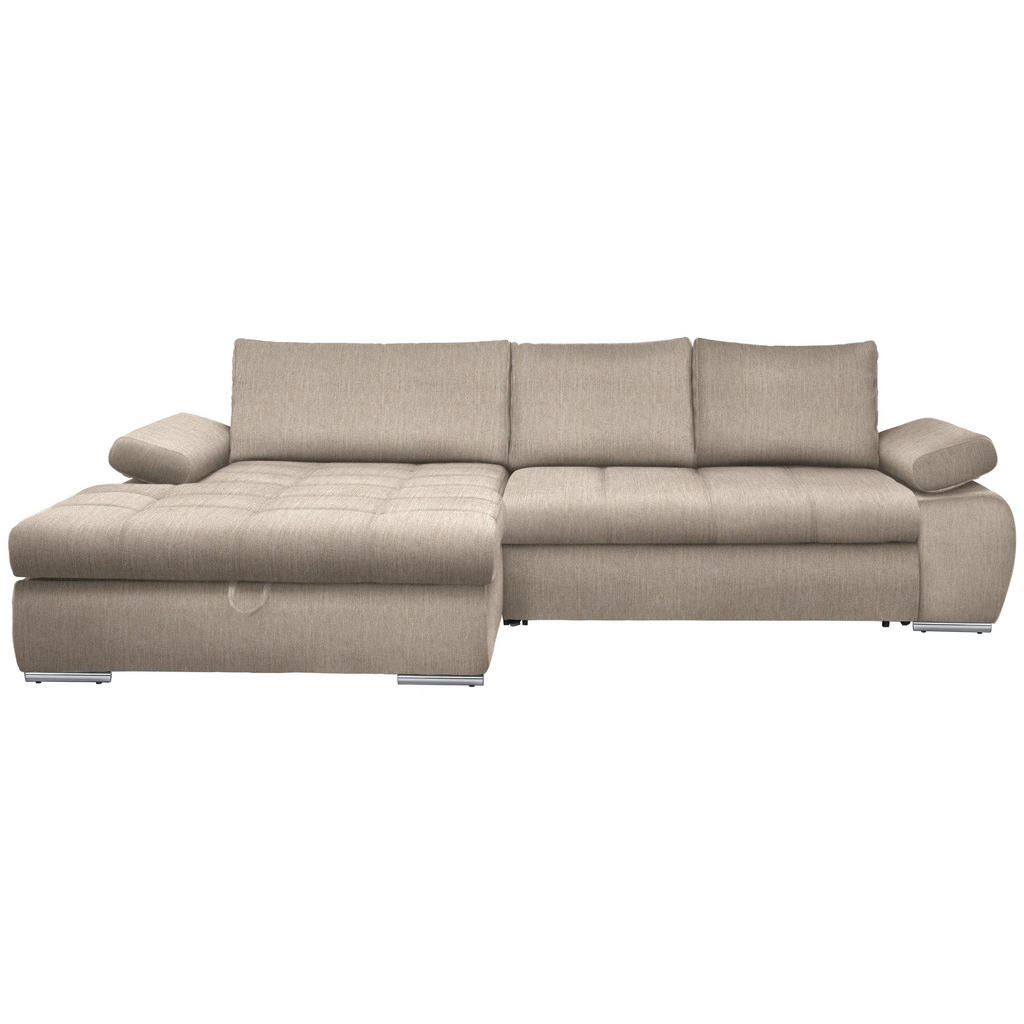 Carryhome ROHOVÁ SEDAČKA, textil, béžová
