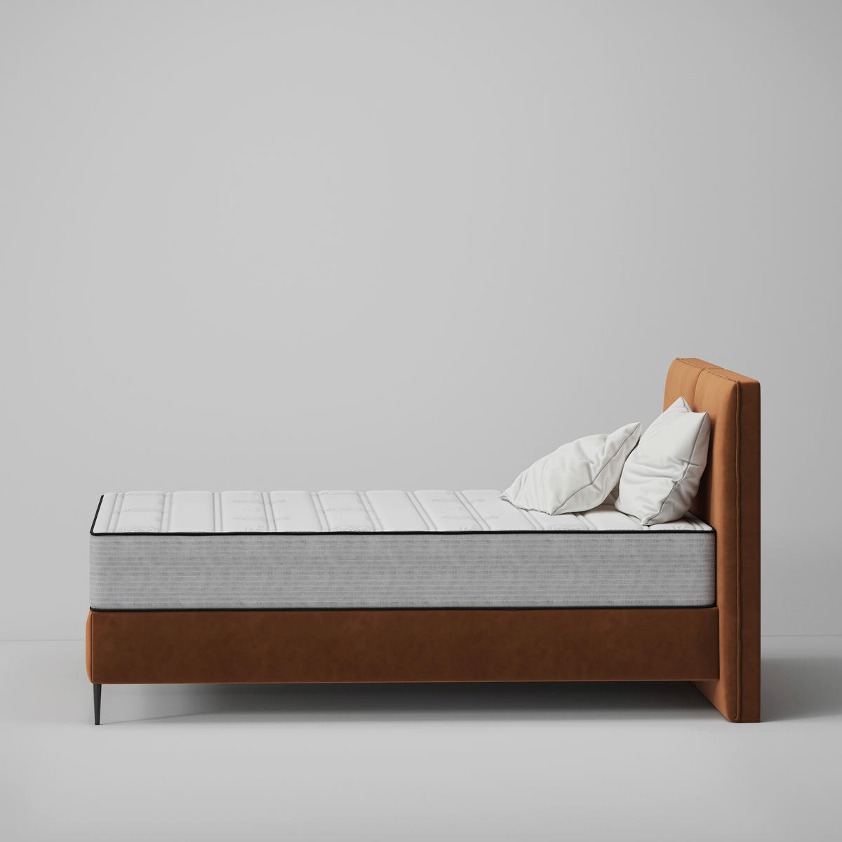 TASCHENFEDERKERNMATRATZE Nice H3, 160/220 cm, Höhe ca.: 26 cm, H3 = fest, 7-Zonen - Weiß, Basics, Textil (160/220cm) - Livetastic